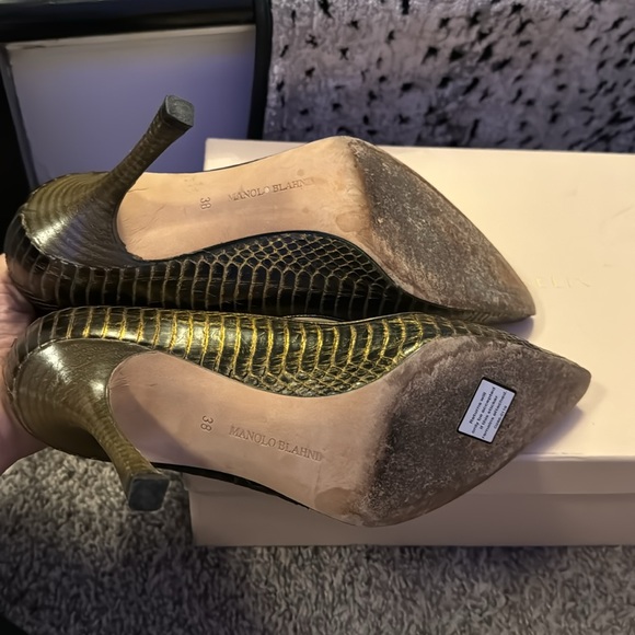 Manolo Blahnik python animal print - Picture 4 of 4